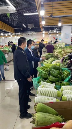 国庆假期期间,济南对全市73处农贸市场进行督导检查